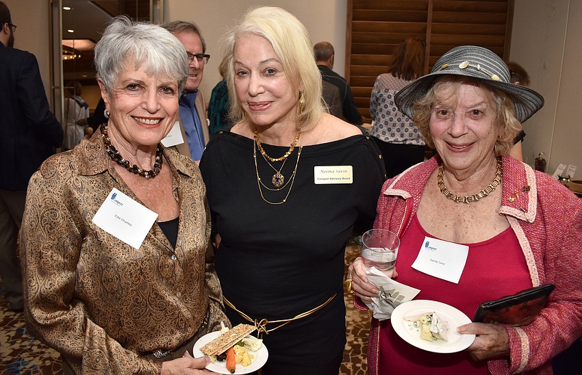 Edie Chaifetz, Norma Savin and Sandy Levin