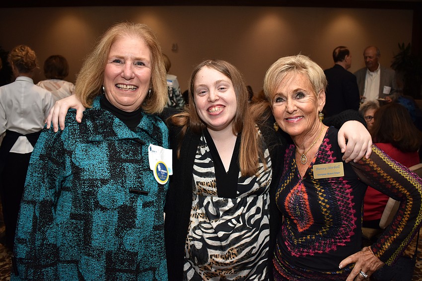 Volunteer Coordinator Dale Wolfson, Ashley W. and Compeer Founder Bunny Skirboll