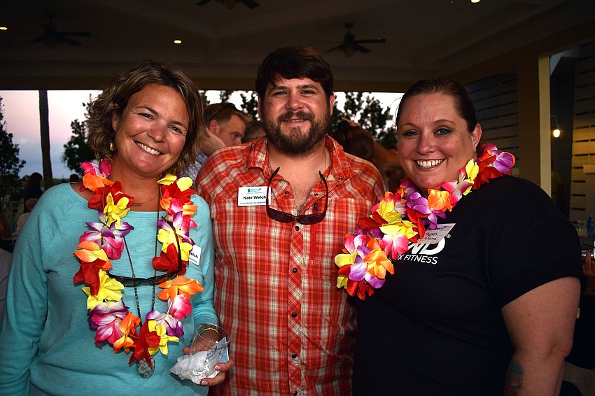 Rather and Nate Welch and Therese Spivey