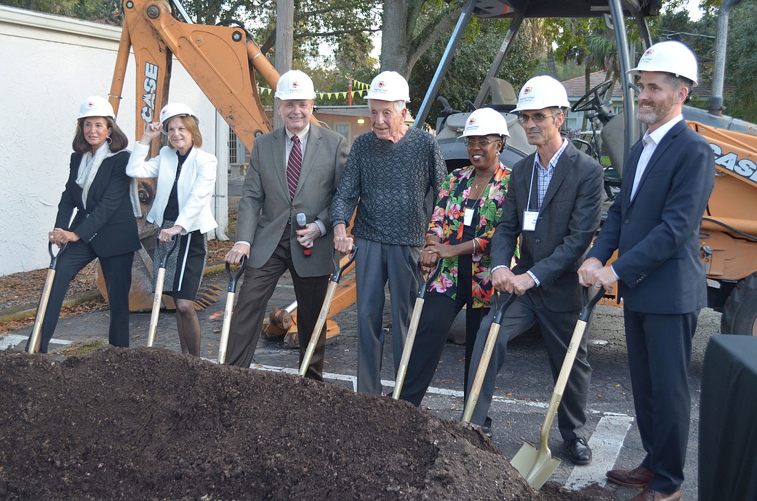 Ringling College of Art and Design hosted a groundbreaking ceremony for the first phase of its new state-of-the-art visual arts facility on Friday, Jan. 8, 2016.