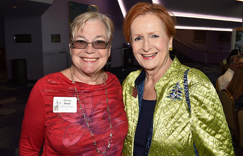 Sarasota County School Board Members Shirley Brown and Jane Goodman