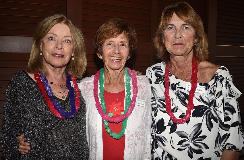 Kathy Gricius, Barbara Livingston and Janet Wilkins