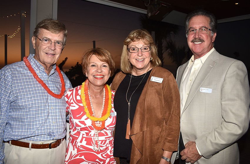 Walter and Polly Stark and Deborah and Carl Marino