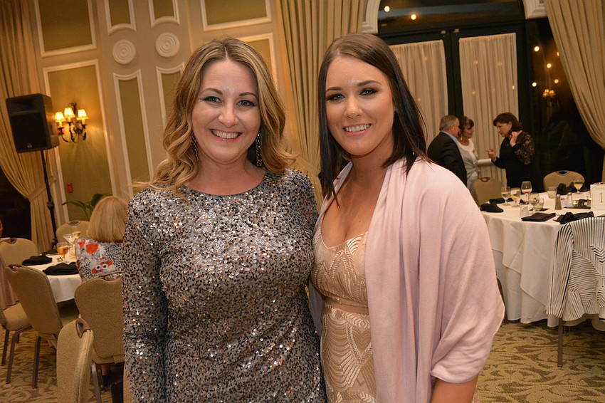 Guests Lacie Van Alstine and Alex Coletti represented Che Bella, an event sponsor.