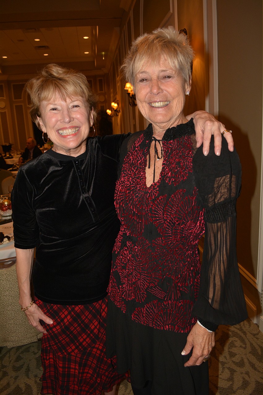 Member Bunni Taber brought friend Darlene Stewart.