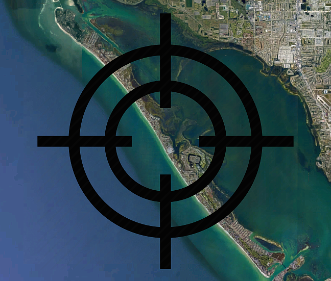 Longboat Key was the site of bombing practice in the 1940s, leaving ordinance that has yet to be cleaned up.