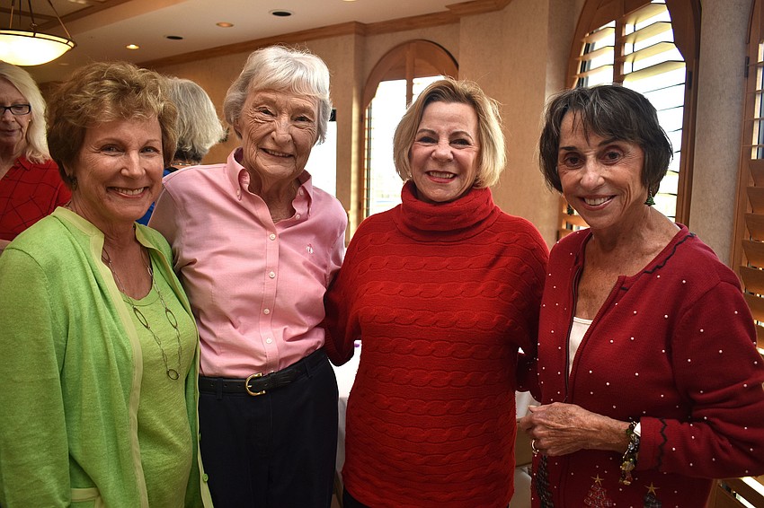 Linda Schneider, Dottie Lill, Ellen Esposito and Mary Ann Fair