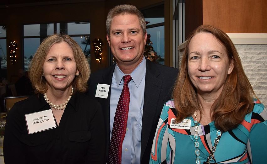 Jacqueline Miller, Paul Hudson and Sue Whelan
