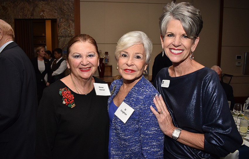 Renee Hamad, BJ Creighton and Sally Schule