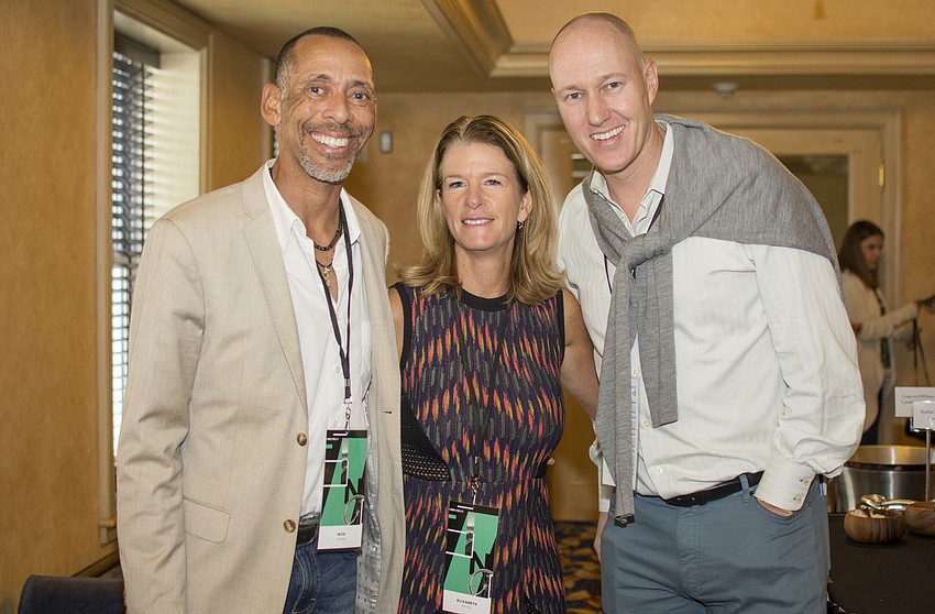 Tony Torrence, Elizabeth Moore and Oliver van Lindonk