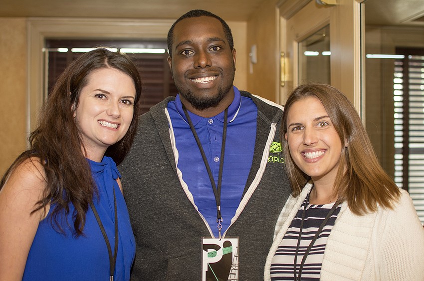 Jessica Skinner, KB Belton and Becky Tessell