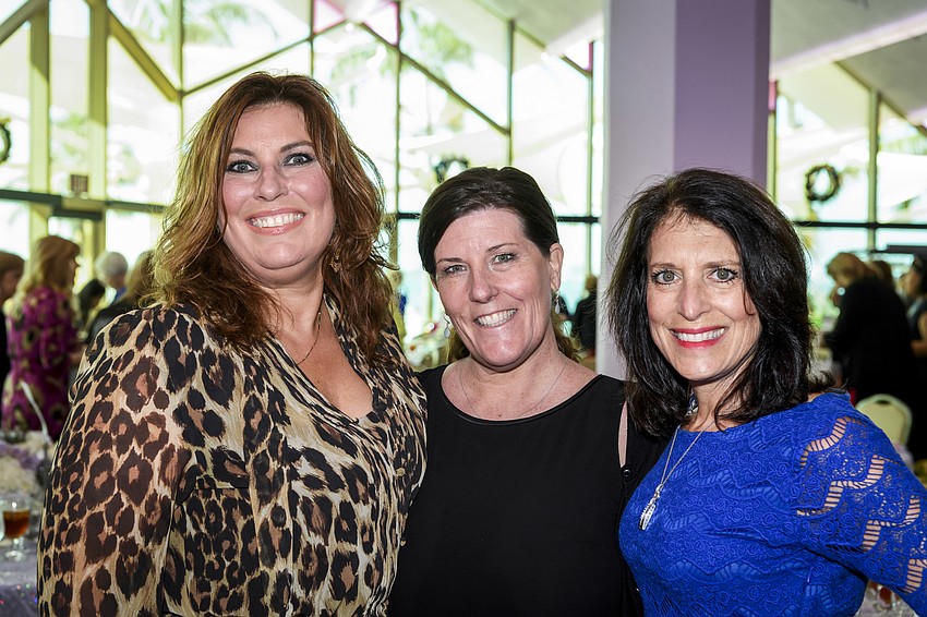 Jean Rebel, Shani Reardon and Bonnie Schaivone