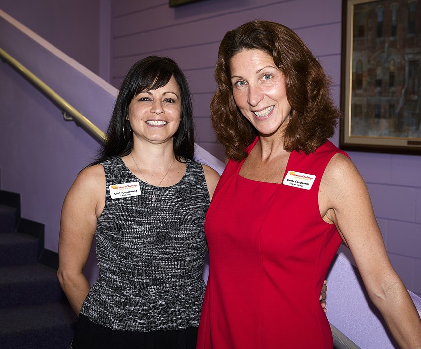 Cynthia Underwood and Carisa Campanella