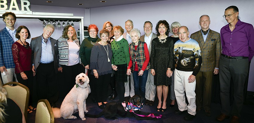 All the two- and four-legged models (the dogs are Skipper and Bella Schwartzbaum, by the way) who walked in the NCF Cause 4 Hope Fashion Show.