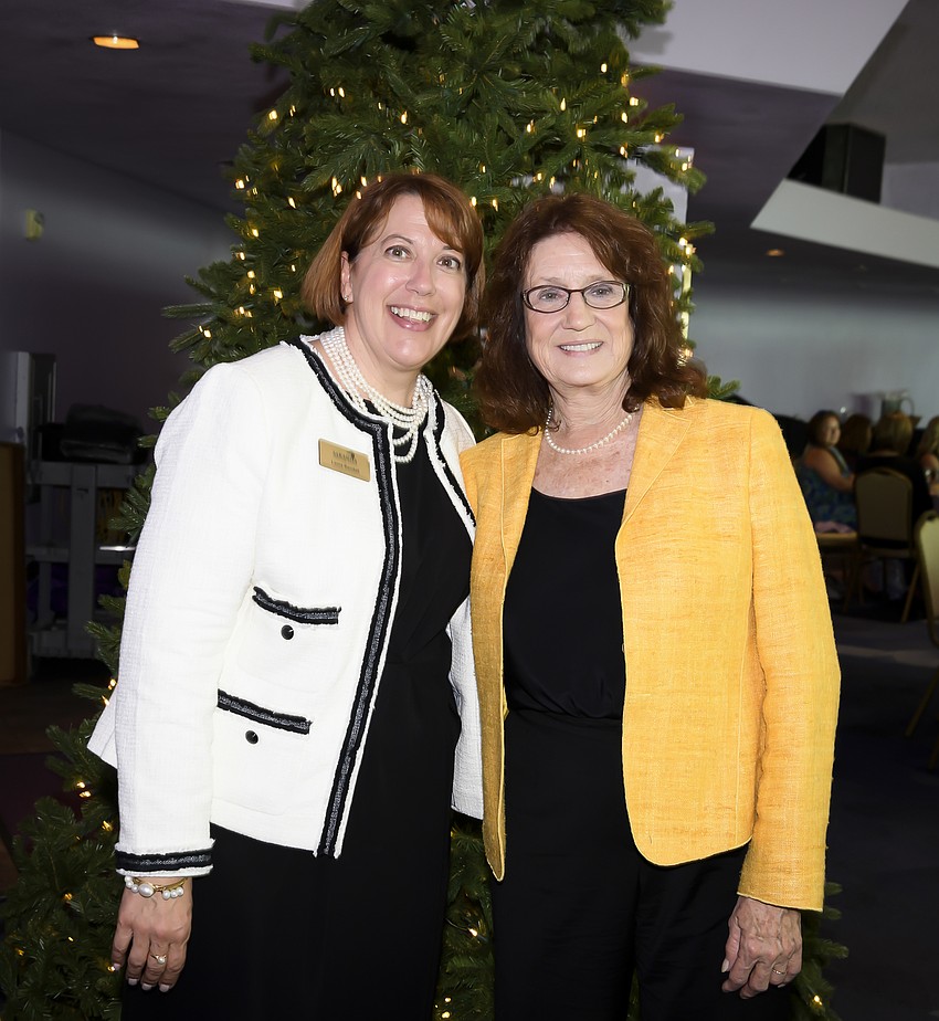 Co-Chairwomen Shirley Faist and Laura Randall (Babette Bach was unable to attend)
