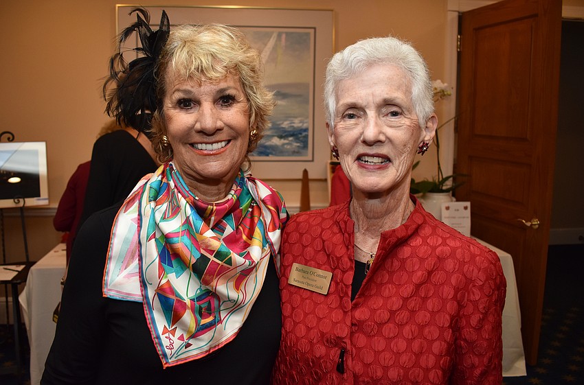 Terry Davis and Chairwoman Barbara O’Connor