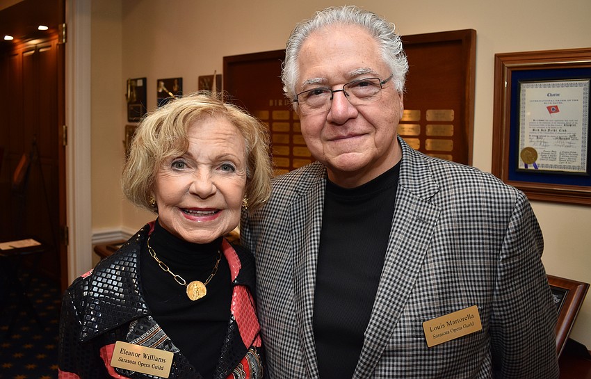 Eleanor Williams and Dr. Louis Martorella