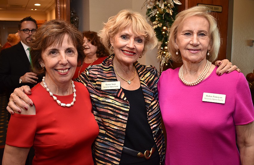 Pat Reinhart, Karen Iezzi and Helen Panoyan