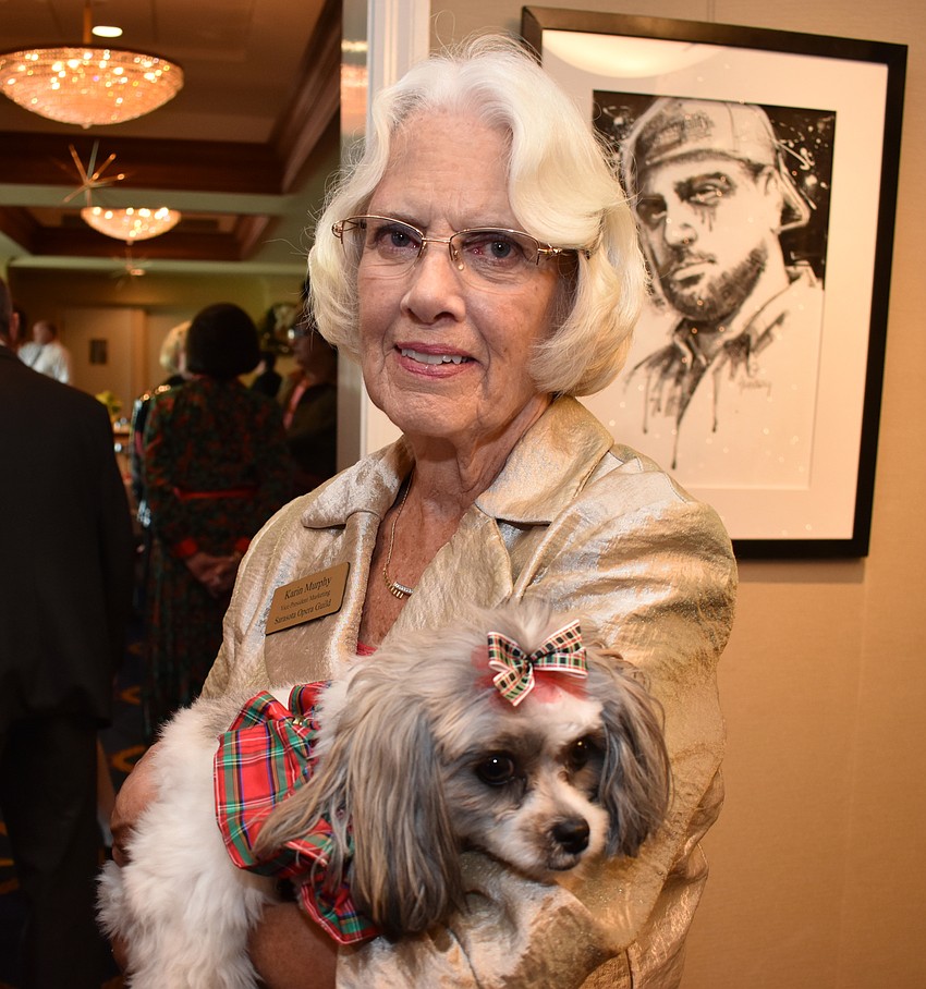 Karin Murphy with her dog Mimi