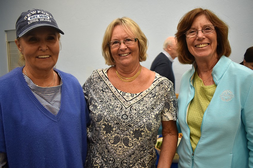 Marlene McBrier, Christina Filkins and Barbara Bellamente