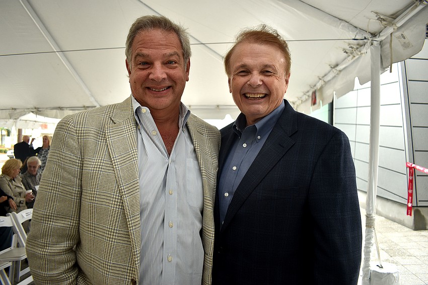 Ringling College of Art and Design President Larry Thompson and Chairman of the Board of Trustees Dean Eisner