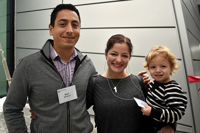 Karl, Valerie and Arthur Bernhard