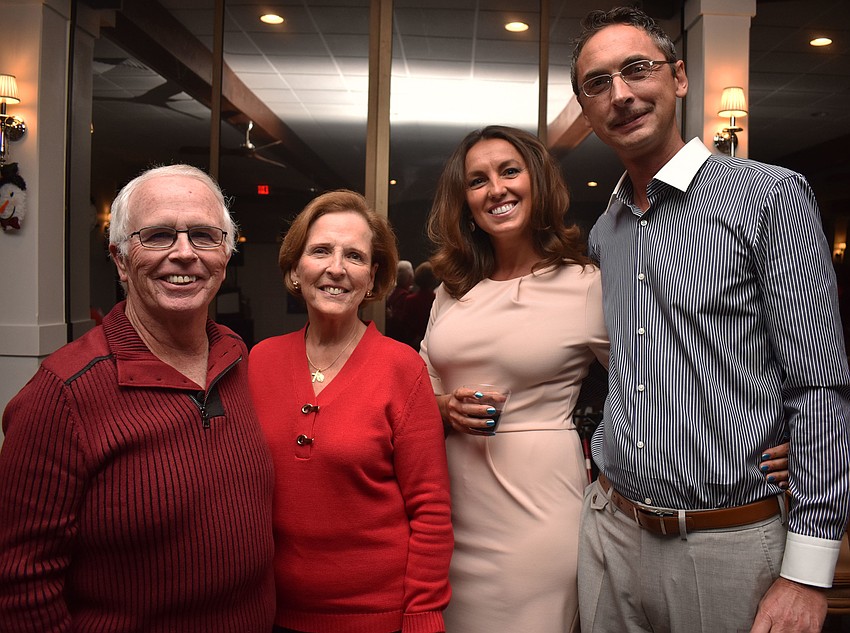 Dennis and Jeanne McIvor and Galina and Igor Solovyev