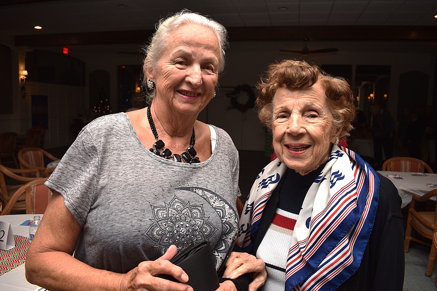 Helen Ackerman and Ethel Athanas