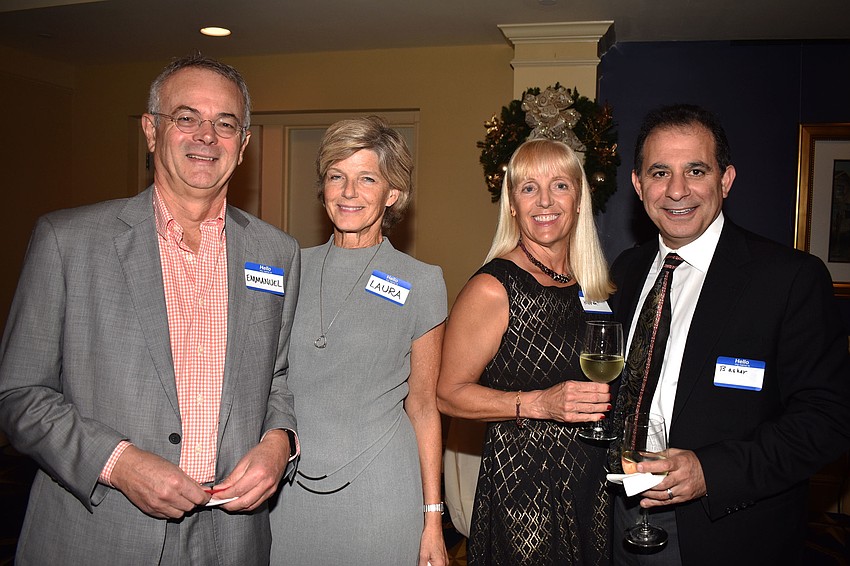 Emmanuel and Laura Charron and Karen and Bashar Nejdaui