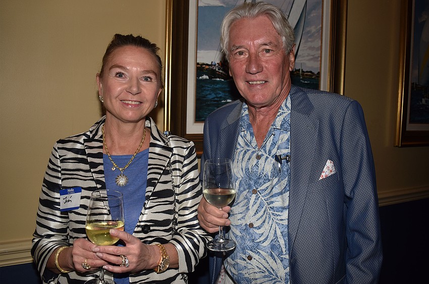 Ines Tendler and Boris Miksic