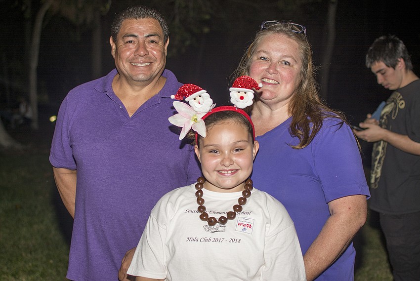 Victor, Ronda and Rubie Cervantes