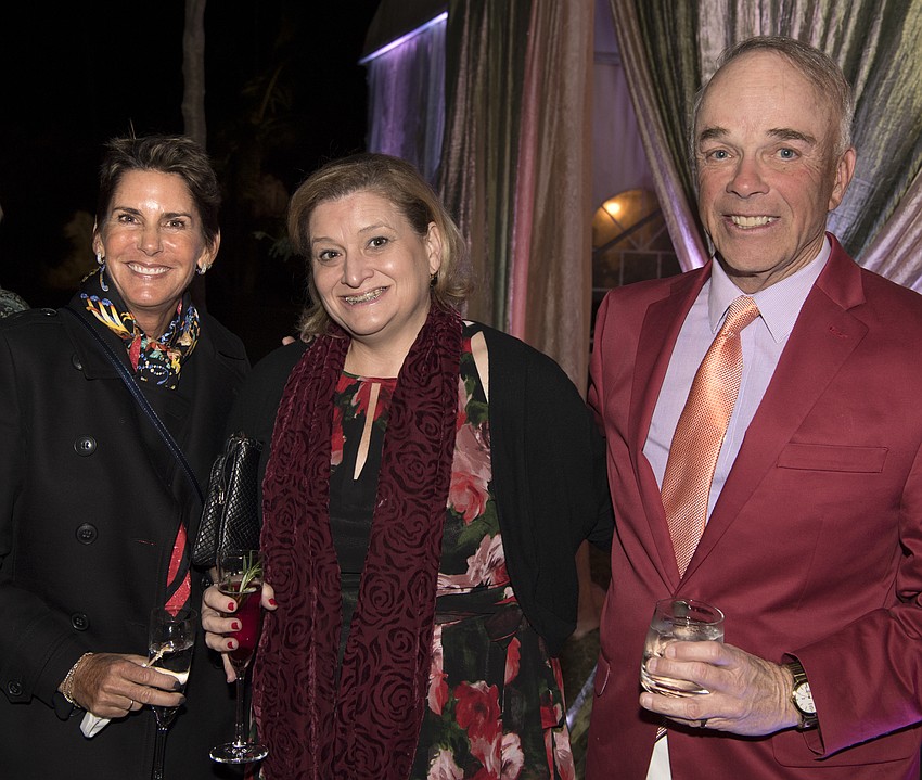 Audrey Robbins, Tricia Mire and Bill Evans