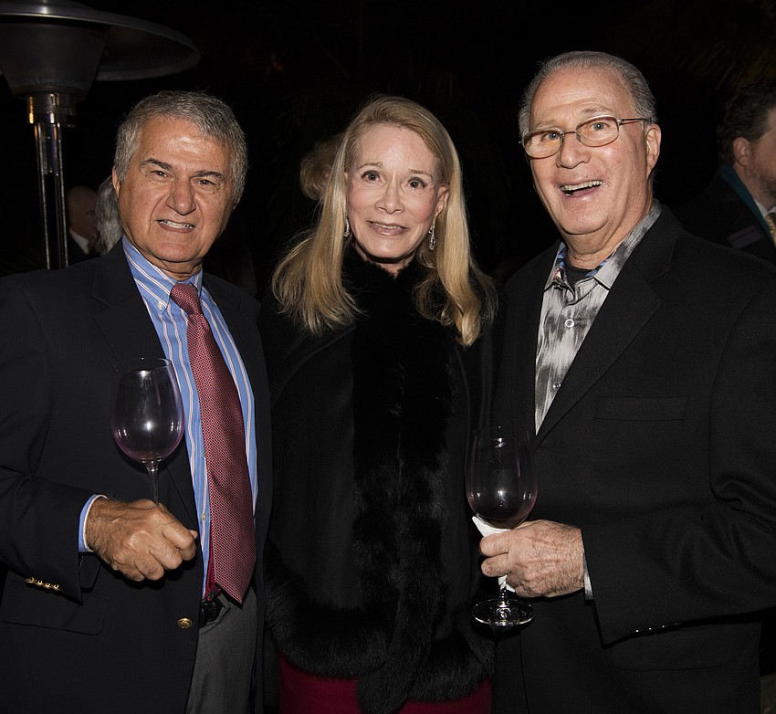 Hardy Lashkajani, Fran Blum with Larry Haspel