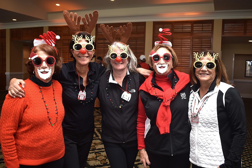 Carole Horowitz, Arlene Klein, Marcy Klein, Marion Levine and Anna Whaley