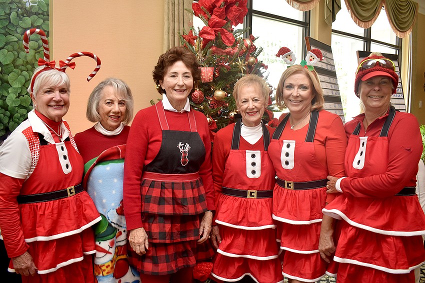 Jan Van Iten, Steffy Gold, Barbara Brizdle, Barbara Kiefer, Joann Stein and Marcia McGovern