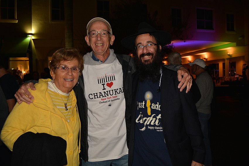 Esplanade's Shoshana and Aaron Marcus make sure to say 