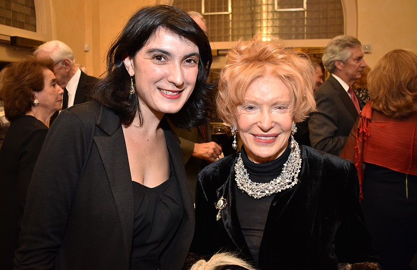 Hermione Gilpin and Patricia Naggiar