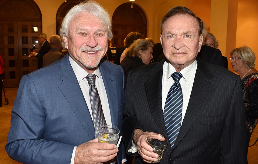 Doug Holder and Herb Kaufman