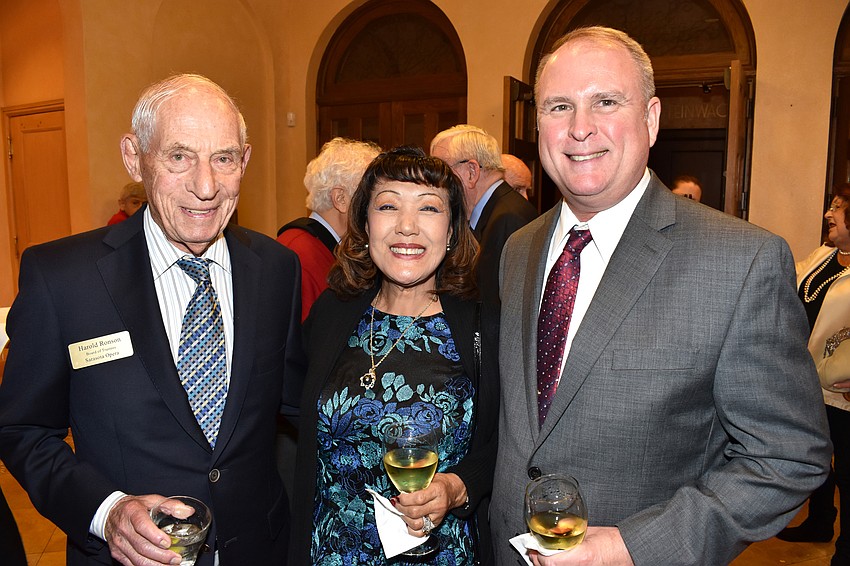 Harold Ronson with Jinny and Ralph Scheffert