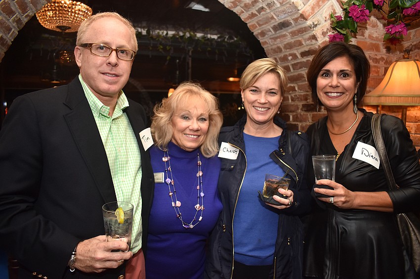 Tim Trout, Kyle Mitchell, Christy Perry and Diana St. Lifer