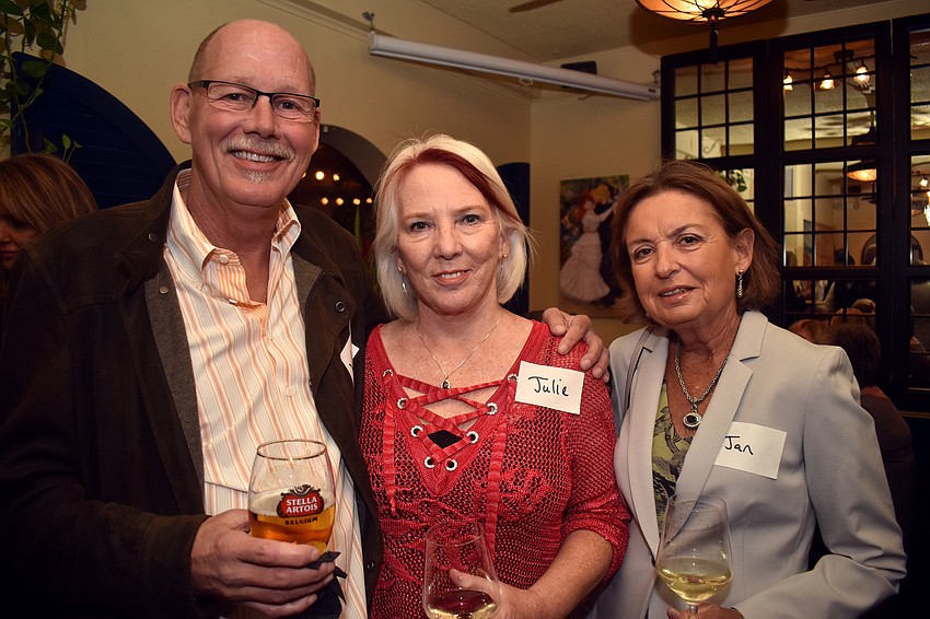 Kevin and Julie Bales and Jan Haynes