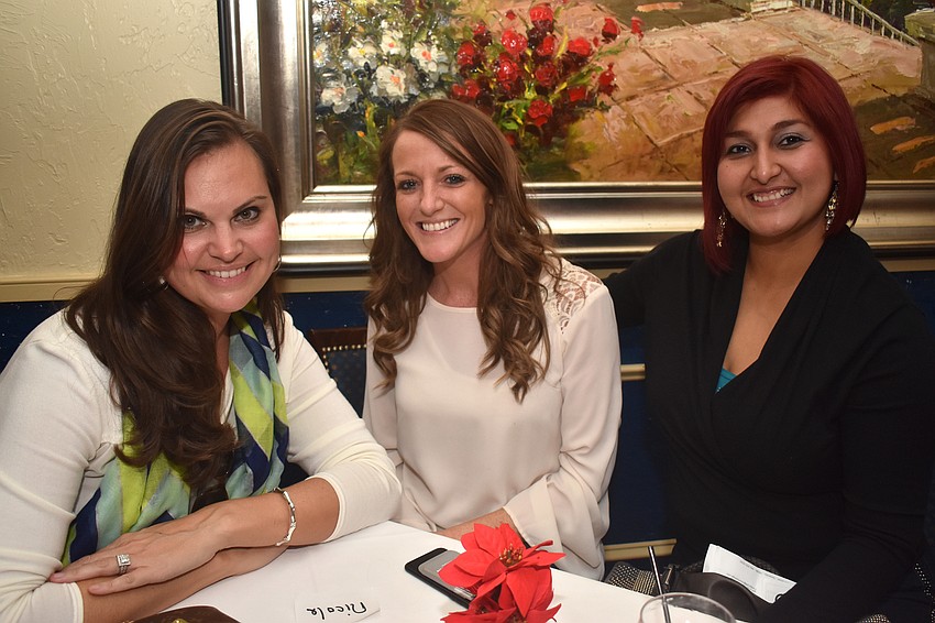 Tiffany Liashek, Nicole Green and Lany Clas