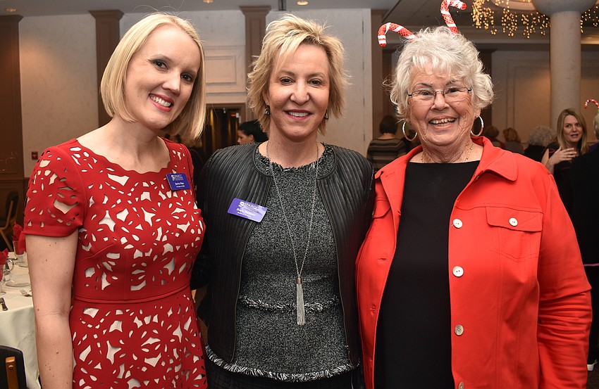 Event chairwomen, President and CEO of SPARCC Jessica Hays, Diane Muldoon and Edie Smith
