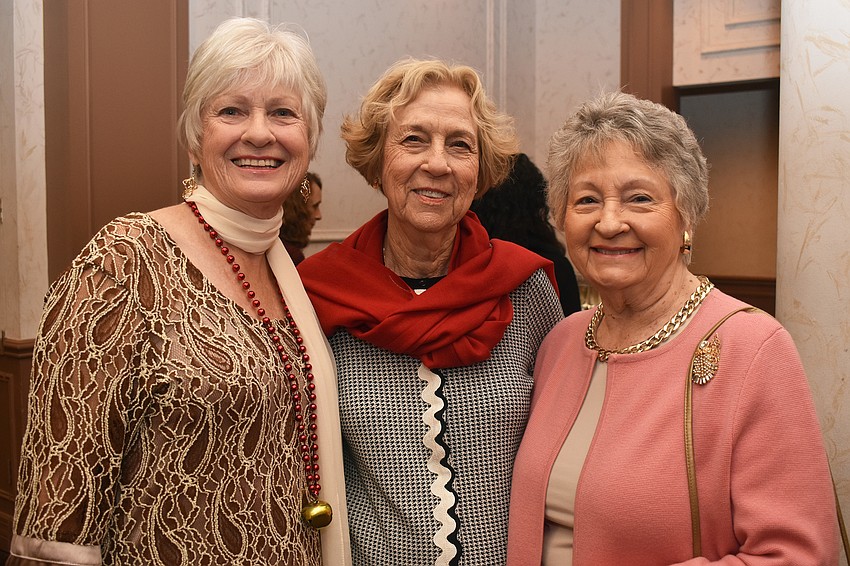 Susan Lanier, Marion Hughes and Jean Gorgiades