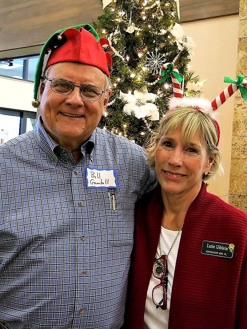 Bill Gambill and Lutie Uihlein. Photo by Vivian Chester