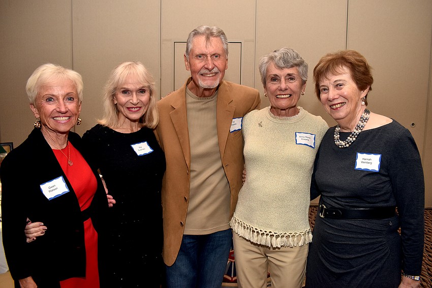 Gwen Watson, Pat Sulzman, Ed and Ann Marie Krepela and Hannah Weinberg