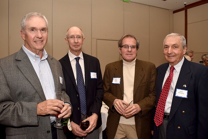 Frank Sulzman, Tom Watson, Sam Savin and Norm Weinberg