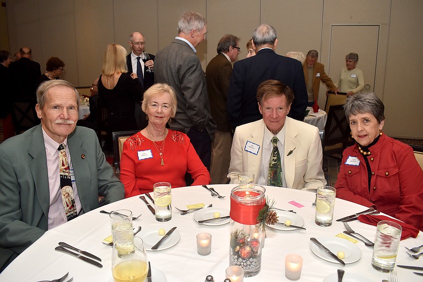 Dennis and Judy Mathis and Jim and Janie McGuire