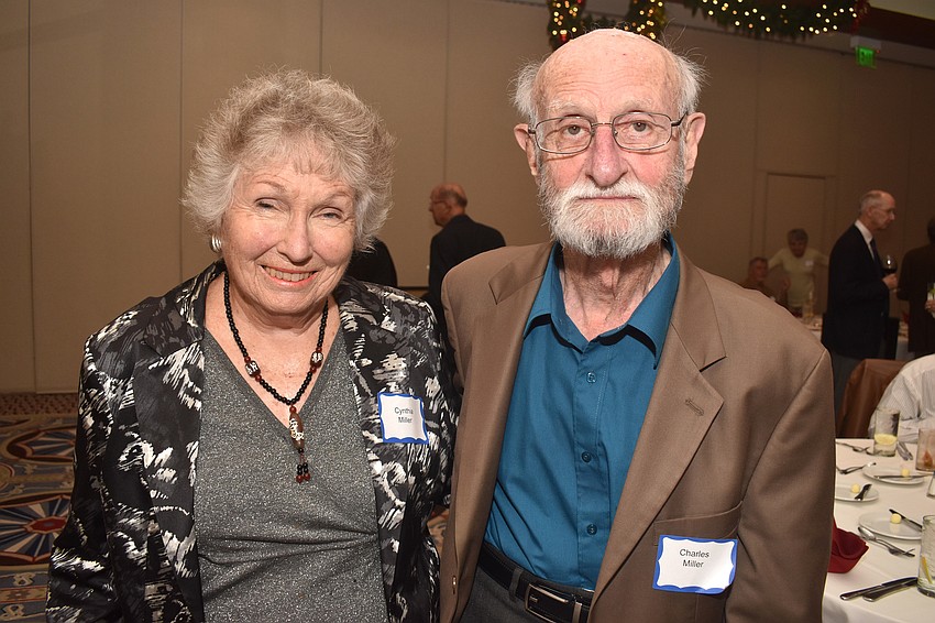 Cynthia Lichtenstein and founding member Charles Miller