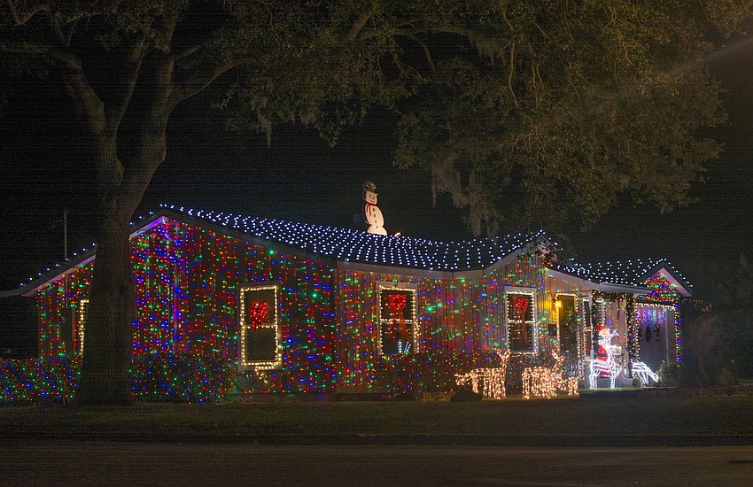 Madison Hipps has been dazzling neighbors with his holiday display for as long as he can remember.